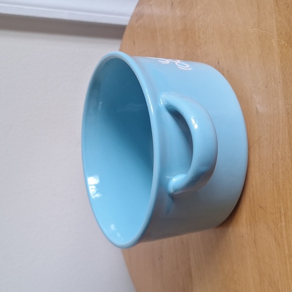 Blue Ceramic Soup Bowl with Handles - Picture 3 of 6